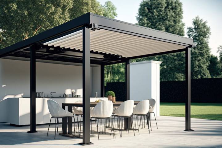Pergola à Bard